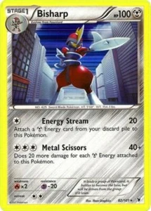 2x (BWNV-82) Bisharp Rare Pokemon B&W Noble Victories Card # 82 - Picture 1 of 1