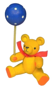 Spielbär mit Luftballon 6,5 cm #41400 - Bild 1 von 2