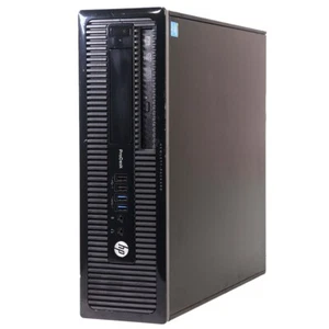 HP i3 Desktop Computer SFF 8GB RAM 1TB HDD Windows 10 Home Wi-Fi - Picture 1 of 5