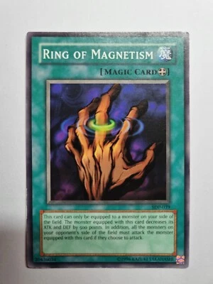 Ring Of Magnetism SDP-039 - LP 1st Edition- Yugioh TCG - Image 1 of 4