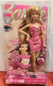 2010 Barbie Glitter Nails T7434 "Very RARE" NEW - Picture 1 of 23