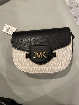 Michael Kors Mirella Large Tote Crossbody Bag Brown MK Signature - Изображение 1 из 4