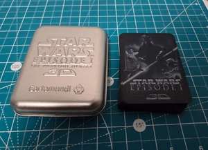 2012 Star Wars Episode1 3D Cartamundi Playing Cards - Hard Tin Case Box - Picture 1 of 4