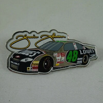 #48 Jimmie Johnson Lowes Chevrolet Collector Pin Hendrick Motorsports Nascar - Image 1 of 4