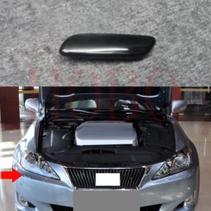 1X Cubierta de boquilla de luz de faro delantero derecho negro para Lexus IS300 2006-08 - Imagen 1 de 3