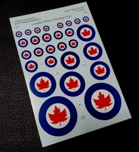 1/48 RCAF Roundels by Leading Edge Models. - Bild 1 von 1