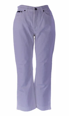 Pantalones Cortos Para Mujer Gant Blanco Espiga Elastizados 421231 $125 NUEVO Foto 1 de 2
