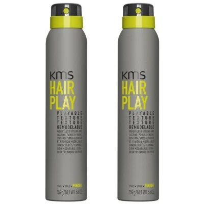 KMS Hairplay Playable Texture 200ml x2 = 400ml Set - Bild 1 von 3