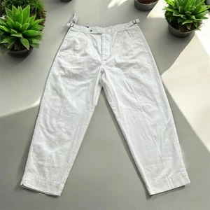 Polo Ralph Lauren Regatta White Chino Straight Pants Men Sz 36 x 32 NWT - Picture 1 of 13