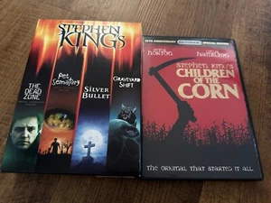 Stephen King DVD Collection, OVP, Children of the Corn, Pet Sematary u.a. - Bild 1 von 3