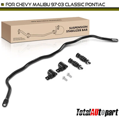 Barra estabilizadora de suspensión con kit de buje para Chevy Malibu 97-03 clásico Pontiac delantero Foto 1 de 4