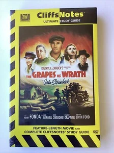 Cliffs Notes - The Grapes Of Wrath - Ultimate Study Guide DVD - Picture 1 of 3