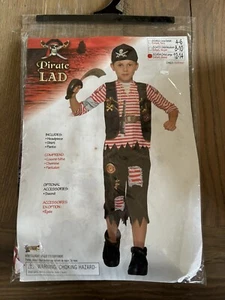 Pirate Lad NWT Halloween Dress-up Costume Child Large 12-14 - Picture 1 of 4