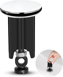 Universal Stöpsel Waschbecken 40mm Chrom Abflussstopfen Handelsüblichen - Bild 1 von 7