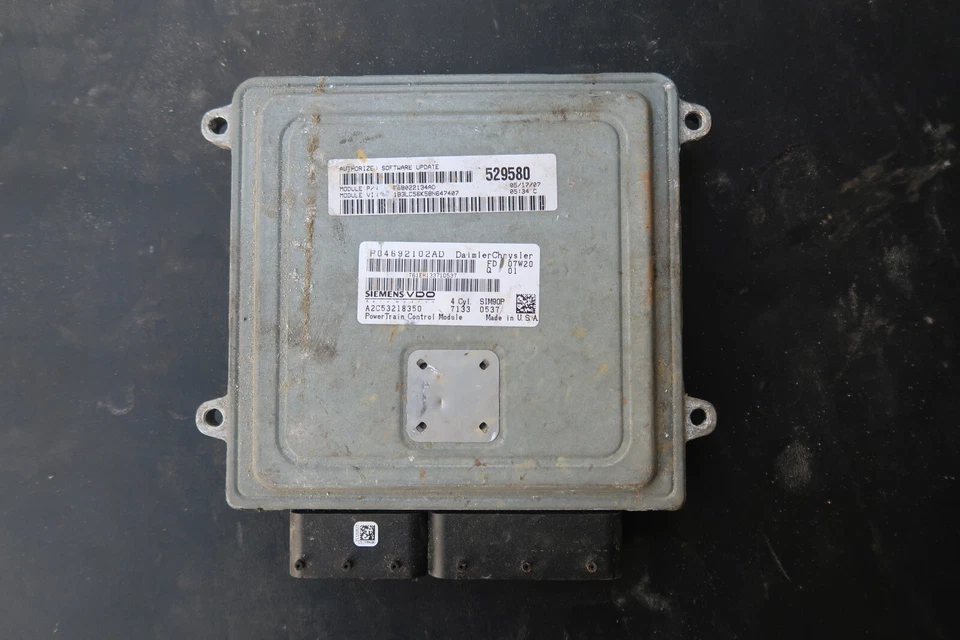 Dodge Avenger Sebring 2007 computadora con motor ECM (A9) 68022134ad Foto 1 de 1
