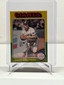 2024 Topps Heritage High Number - Matt Chapman Mini SP Insert 511 Giants - Picture 1 of 2