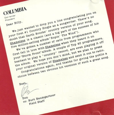 BILLY JOEL - Shameless (rare 3-track Promo CD Single) - Bild 1 von 2