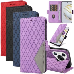 Handy Hülle Für Huawei Honor Cover Magnet Leder Schutz Tasche Case Flip Wallet - Picture 1 of 56