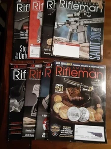 American Rifleman Magazines Lot 8 2019-2021The Worlds Largest Firearm Authority - Imagen 1 de 12