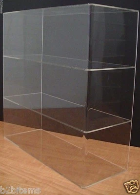 DS-Acrylic Counter top Display Case 16" x 6" x 16" Show Case Cabinet Shelves   - Image 1 of 2
