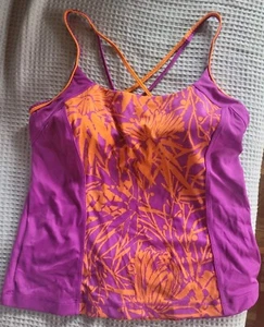 NEU LANDSEND Tankini Oberteil pink orange Gr. 42 - Bild 1 von 4