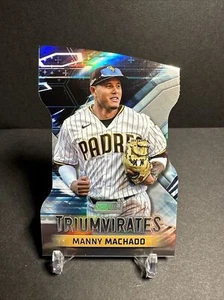 2023 Topps Stadium Club Baseball Manny Machado Triumvirates Die Cut Insert - Picture 1 of 2