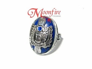 THE VAMPIRE DIARIES DAMON DAYLIGHT RING ANTIQUED SILVER PLATED SIZE US 9  - Picture 1 of 3