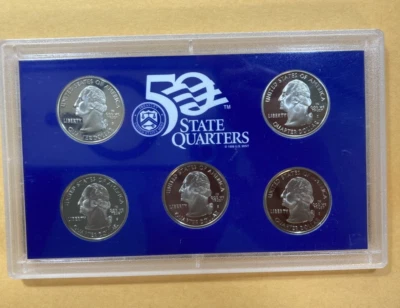 U.S. Coin 50 State Quarters 2004 Proof Set, No Box/COA - Image 1 of 3