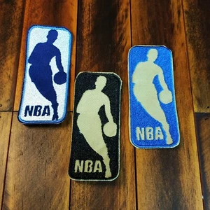 NBA Logo Patch Iron-On Basketball Logo Embroidered Applique Sport Big Patch - Picture 1 of 9