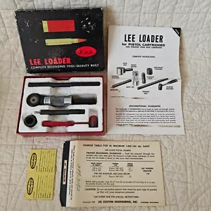 Rare 1969 Vintage Lee Loader Complete Reloading Tool For 44 Magnum Cartridge - Picture 1 of 24