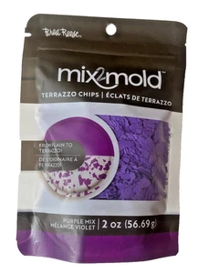 Brea Reese Mix2Mold Terrazzo Chips Purple Mix - 2 oz - PURPLE MIX - Picture 1 of 3