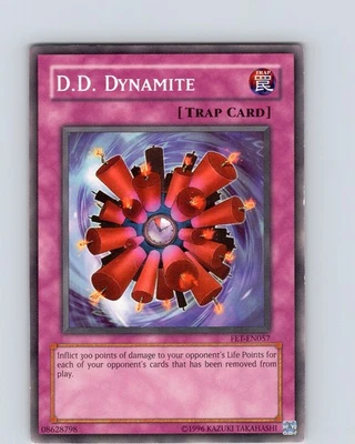 Yu-Gi-Oh TCG D.D. Dynamite FET-EN057 Unlimited Regular Common Card LP-NM - Image 1 of 2