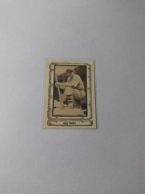 1980 Cramer Baseball Legends Series 1 - Bill Terry #9 - Image 1 of 2