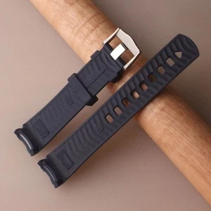 22mm Rubber Silicone Watch Strap Band For Omega Seamaster 300 Watchband Belts - Picture 1 of 7