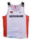 Nike DLV Deutschland Singlet Athleten Tanktop Shirt Olympia weiß Vintage M