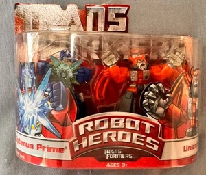 Transformers Robot Heroes Optimus Prime and Unicron - Factory Sealed - Picture 1 of 2