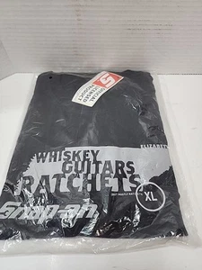 Limited Snap-on Tools T shirt TN Whiskey Guitars Rachets Black Size XL - Picture 1 of 3