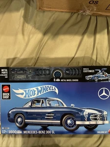 Mattel Brick Shop Hot Wheels Mercedes-Benz 300 SL Bauset AUSVERKAUFT! HWW25 - Bild 1 von 9