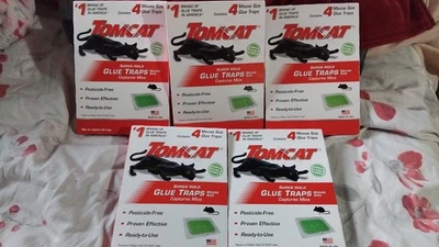 Tableros de pegamento Tomcat con pegamento de agarre inmediato, listos para usar, 4 trampas envío gratuito Foto 1 de 4