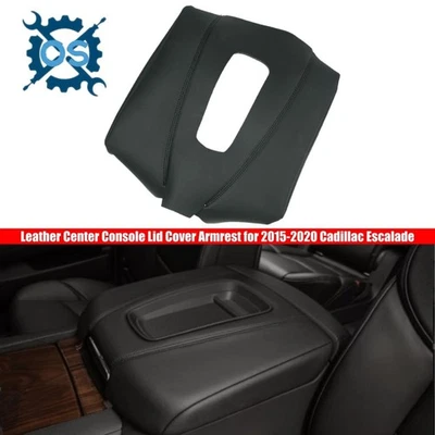 Кожаный чехол на крышку подлокотника центральной консоли для Cadillac Escalade 2015–2020 годов выпуска - Изображение 1 из 4
