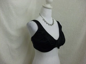 Sujetador deportivo Champion negro talla 36DD cierre frontal ropa deportiva de apoyo - Imagen 1 de 10