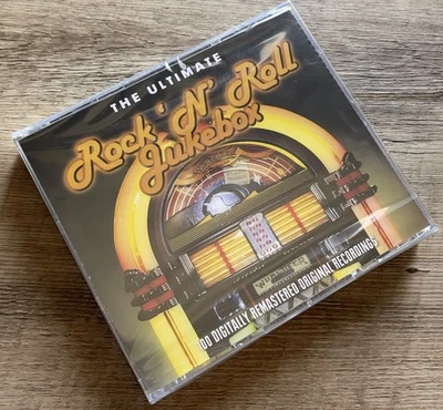Ultimate Rock ‘n Roll Jukebox 4 CD Set Sealed New In Package 100 Recordings 50’s - Imagem 1 de 3