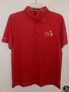 Neu GNC Live Well rotes Gym Reapers Poloshirt Large - Bild 1 von 4