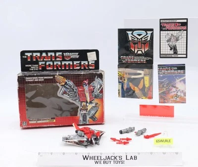 Swoop 100% Complete W/BOX 1985 Vintage Hasbro G1 Transformers Action Figure - Image 1 of 4