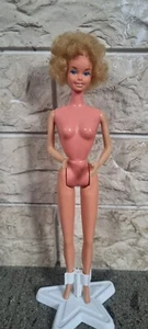 BARBIE doll blonde SUPERSTAR PRETTY CHANGES corpo TAIWAN Mattel anni 70 - Foto 1 di 9