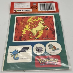 Pokemon Super Size Sticker Pack Artbox 1999 NEU Sealed Vintage Decal Nintendo - Bild 1 von 2