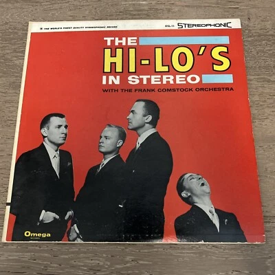 The Hi-Lo's In Stereo w/ Frank Comstock, 1960 EX OSL-11 - Jazz LP Foto 1 de 4