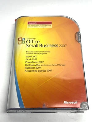 FACTORY SEALED NEW Microsoft Office Small Business 2007 Upgrade - Image 1 of 4