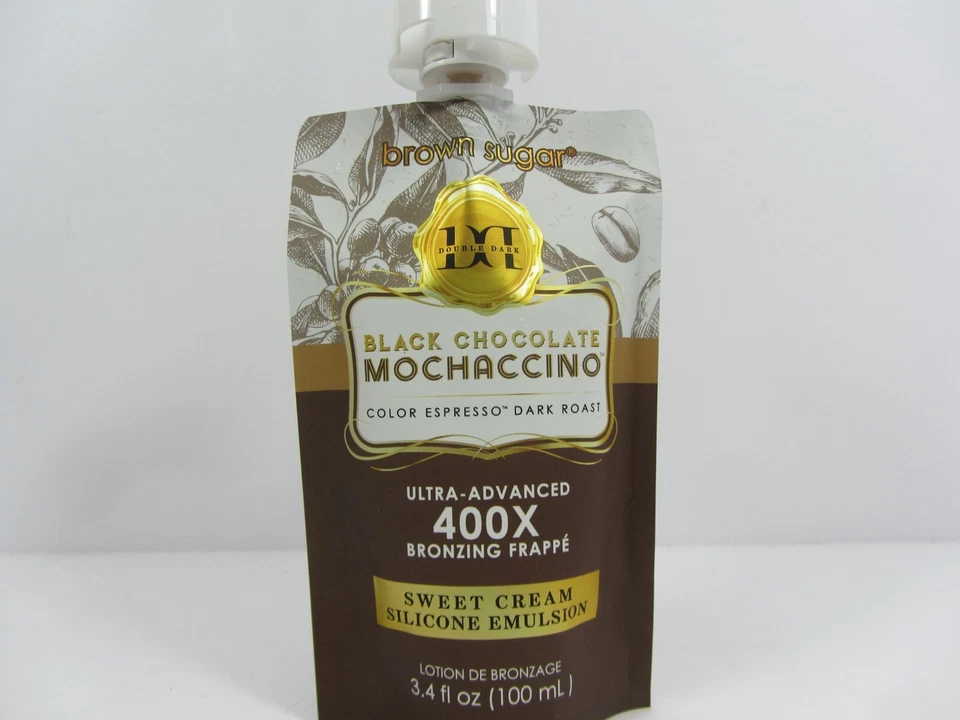 BLACK CHOCOLATE MOCHACCINO ADVANCED BLACK 400X BRONZER 3.4 OZ TANNING LOTION - image 1 of 1