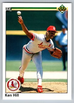 1990 Upper Deck # 336 - Ken Hill - St. Louis Cardinals - Image 1 of 2